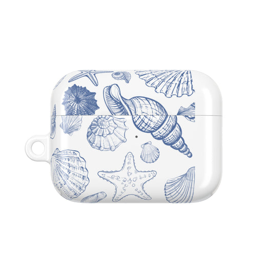 Seashell AirPod Cases | Coastal Vibes, Sea Lover Gift, Beach Aesthetic, Ocean-Inspired Accessory, Travel Case