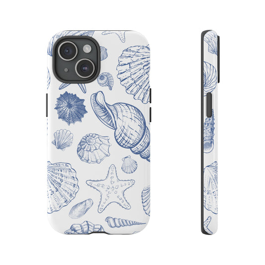 Marine-Inspired Phone Case | Nautical Design for Beach Lovers, Sea Shell Cover, Ocean Vibes Gift, Summer Decor, Beach HouseAccessory